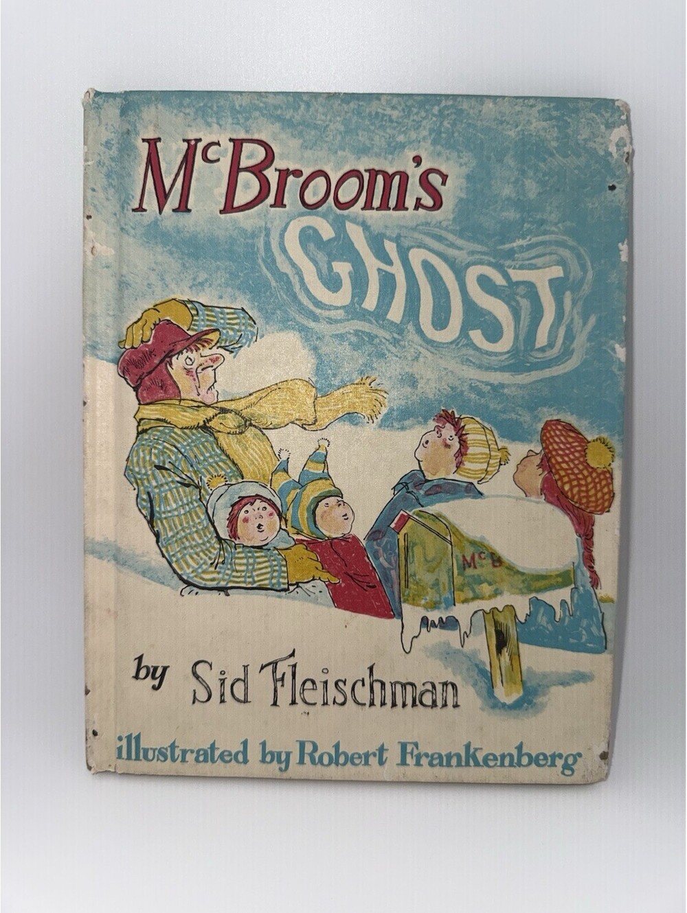 Vintage McBroom's Ghost Sid Fleischman Children Book Hardback 1971